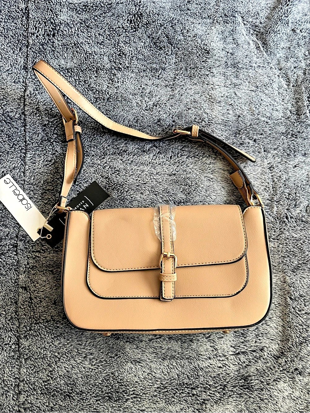 Isabel Shoulder Bag in Tan NWT